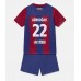 Barcelona Ilkay Gundogan #22 Dětské Oblečení Domácí Dres 2023-24 Krátkým Rukávem (+ trenýrky)
